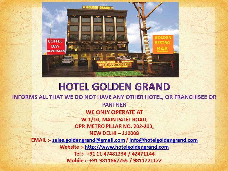 Hotel Golden Grand Delhi  Luaran gambar